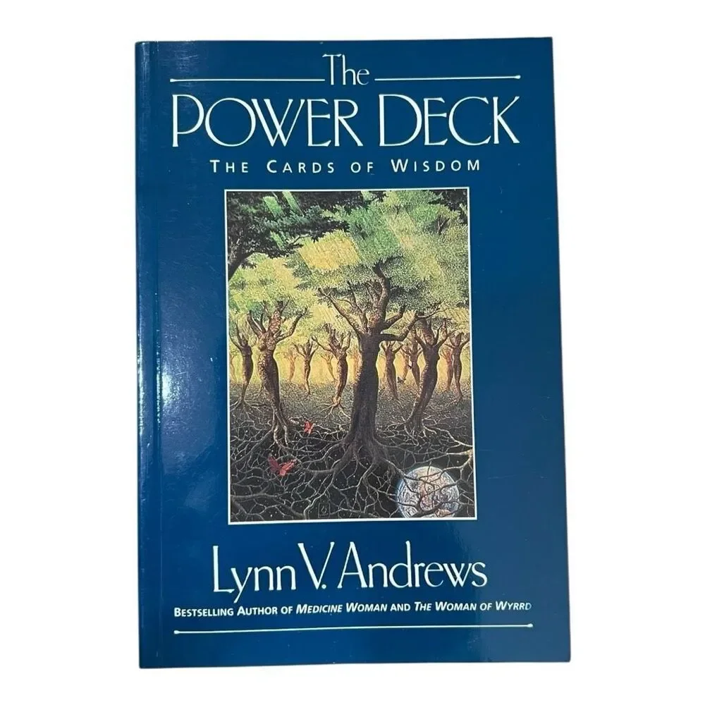 The Power Deck Book & 45 Illustrated Cards by Lynn V. Andrews Tarot